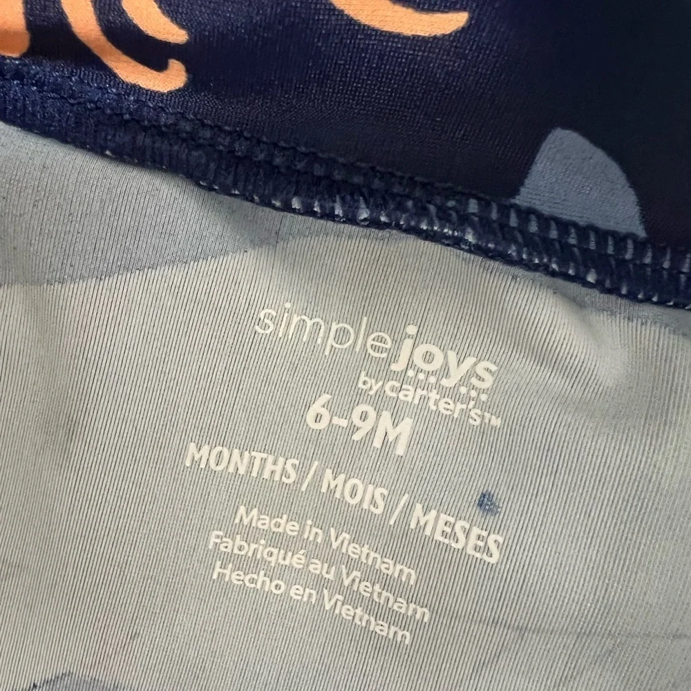 Carter's Kids Swimwear - Navy and Orange